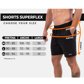 ORXFIT SHORT CARGO NEGRO